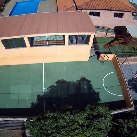 Chacara Bella Vida Com Piscina Churrasqueira Salao De Festas Fogao A Lenha Quadra Арасарігуама Екстер'єр фото