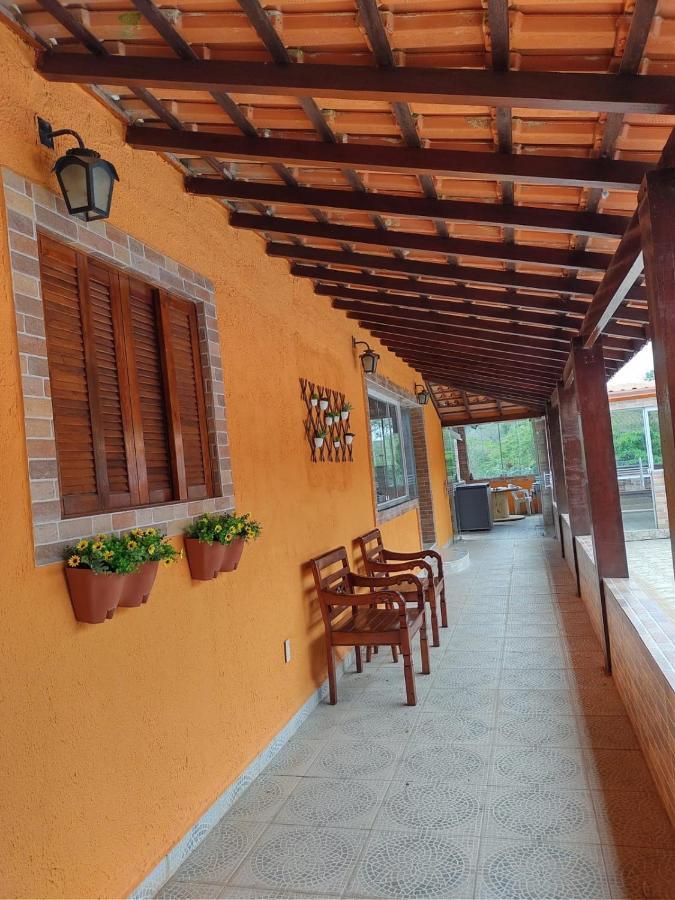 Chacara Bella Vida Com Piscina Churrasqueira Salao De Festas Fogao A Lenha Quadra Арасарігуама Екстер'єр фото